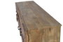 GINER Y COLOMER Mueble TV de madera de mango recuperada natural